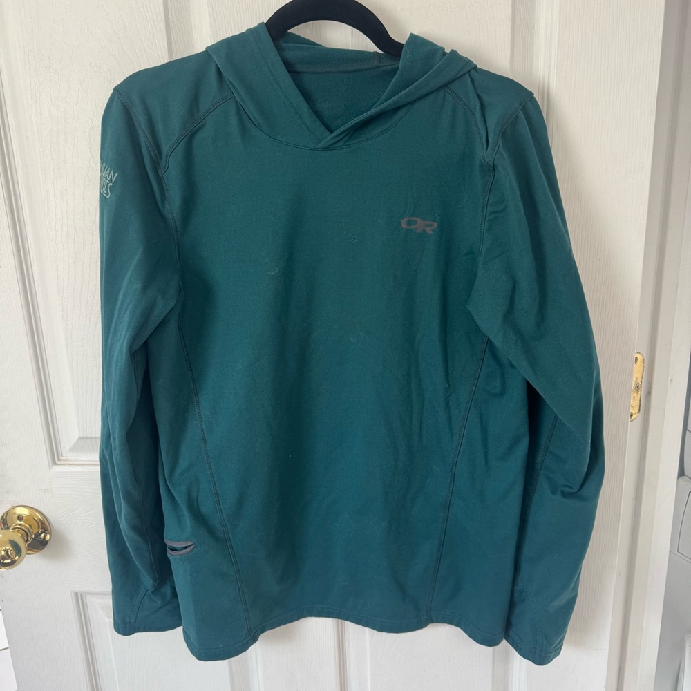 Teal Outdoor Research Hoodie